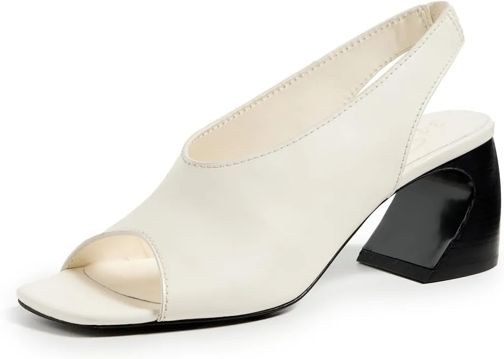 3.1 Phillip Lim Women's ID Open Toe Slingback Crescent Heel Sandals