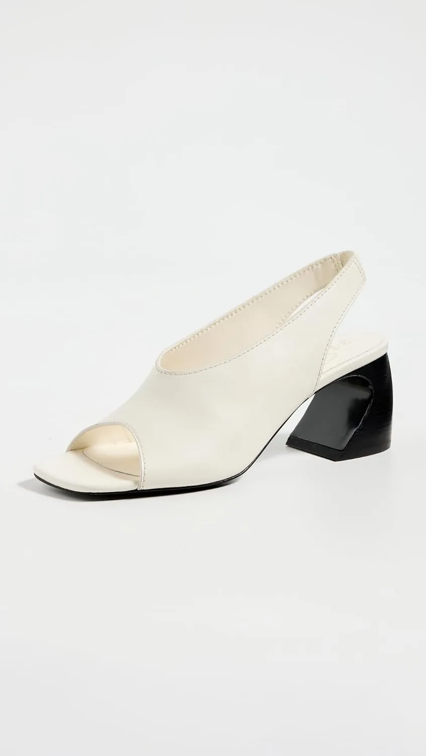 3.1 Phillip Lim Women's ID Open Toe Slingback Crescent Heel Sandals