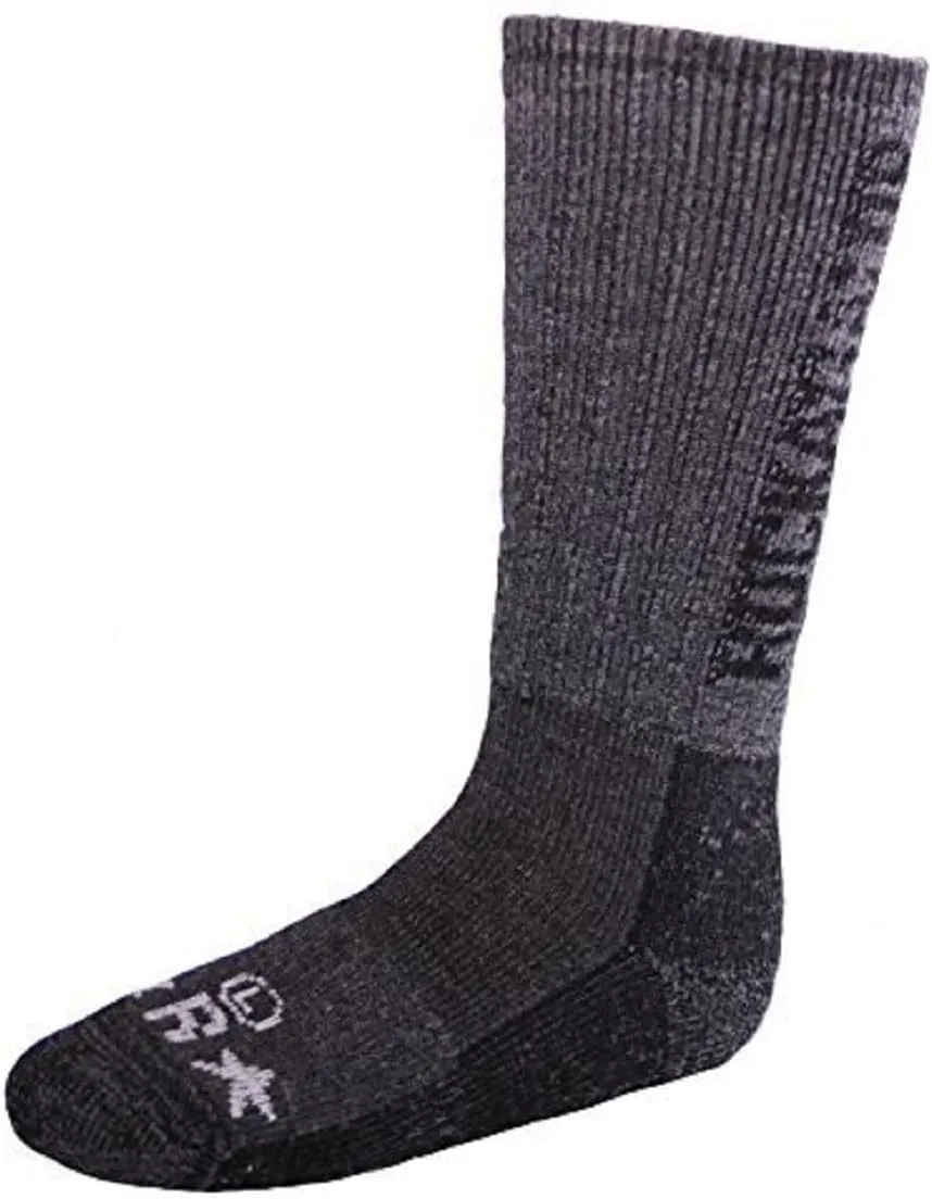 80% Merino Wool Hiking Ultra-Padded Boot Socks | Insulated Moisture Wicking Socks for Men & Women in Various Sizes