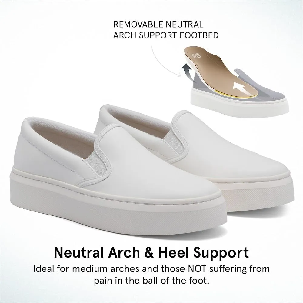 ABEO Jumpstreet Slip On Sneakers for Women | Arch Support Sneakers | Slip On Women's Sneakers | Fashion Sneakers | Built-in Orthotic Insole