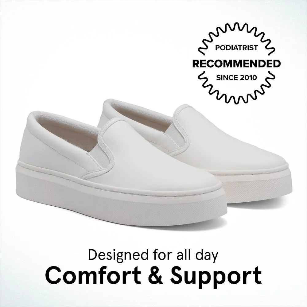 ABEO Jumpstreet Slip On Sneakers for Women | Arch Support Sneakers | Slip On Women's Sneakers | Fashion Sneakers | Built-in Orthotic Insole