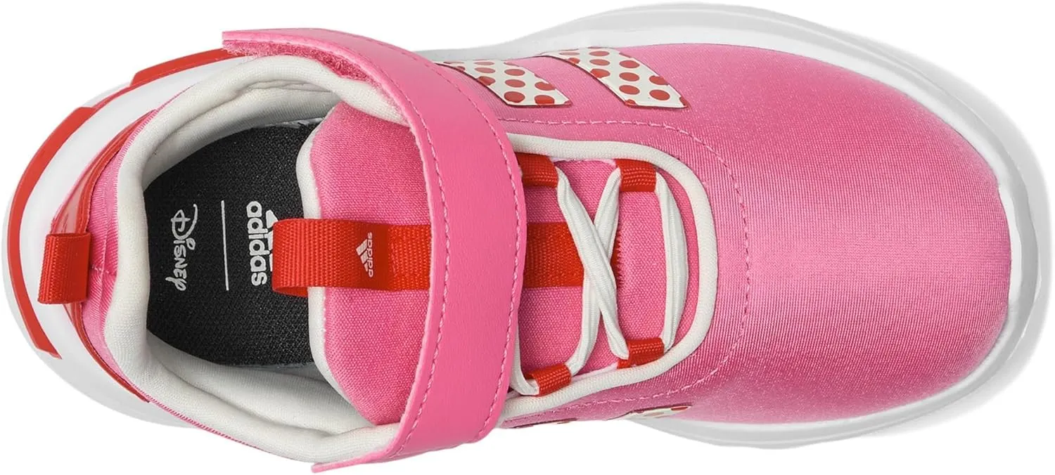 adidas Baby-Girl's Disney Minnie Mouse Racer Tr 23 Elastic Lace Sportswear Shoes (Toddler) Sneaker