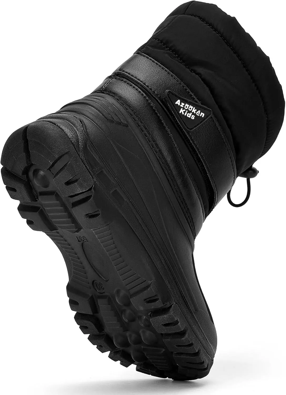 Azooken Kid's Snow Boots Winter Waterproof Slip Resistant Cold Weather Shoes(Little Kid/Big Kid)