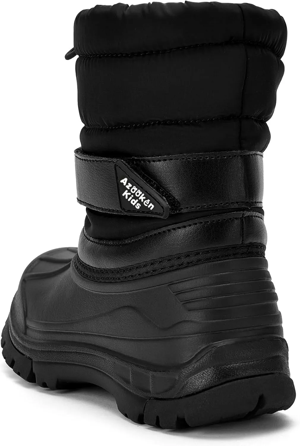 Azooken Kid's Snow Boots Winter Waterproof Slip Resistant Cold Weather Shoes(Little Kid/Big Kid)