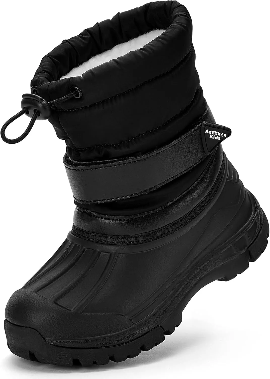 Azooken Kid's Snow Boots Winter Waterproof Slip Resistant Cold Weather Shoes(Little Kid/Big Kid)