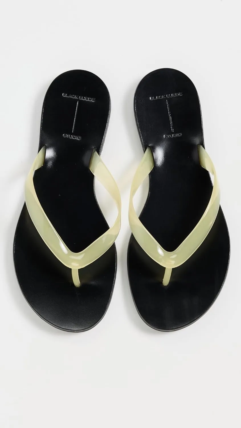 Black Suede Studio Women's Jeli Sandals