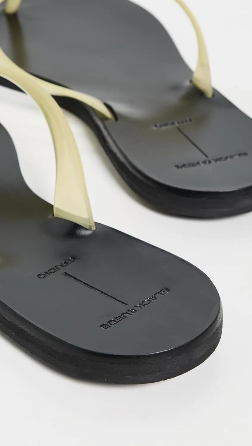 Black Suede Studio Women's Jeli Sandals