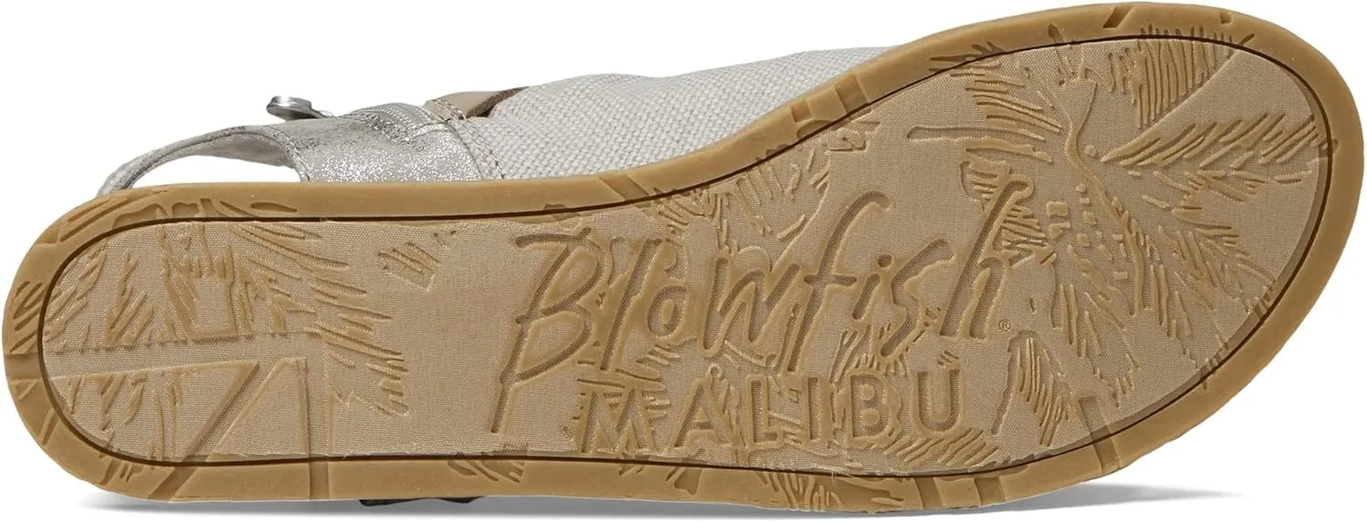 Blowfish Malibu Women's Black Wedge Sandals, Malibu Burn