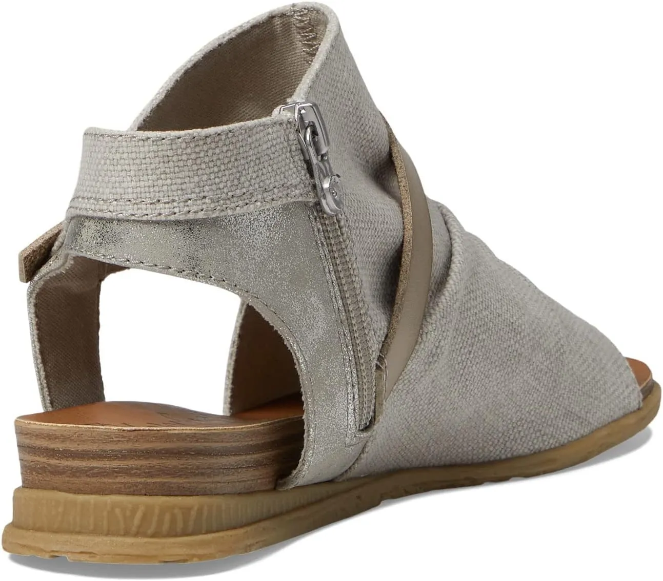 Blowfish Malibu Women's Black Wedge Sandals, Malibu Burn
