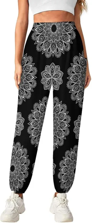 Bohemian Yoga Bloomers Women Hippie Harem Pant Lantern Pants Elastic Gym Yoga Palazzo Loose Casual Sweatpants