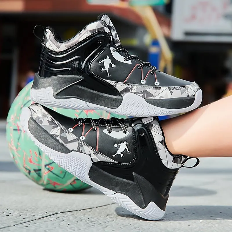Boys and Kids Basketball Shoes Lightweight Fashion Sneakers