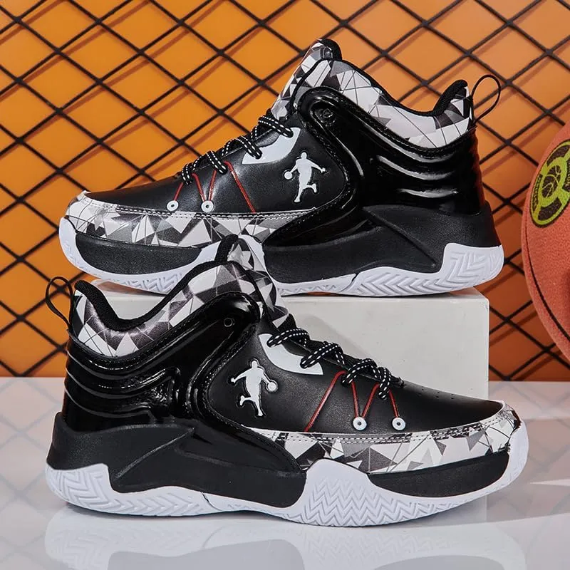 Boys and Kids Basketball Shoes Lightweight Fashion Sneakers