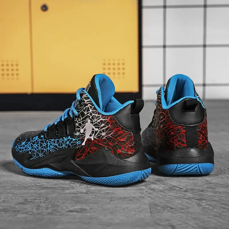Boys and Kids Basketball Shoes Lightweight Fashion Sneakers