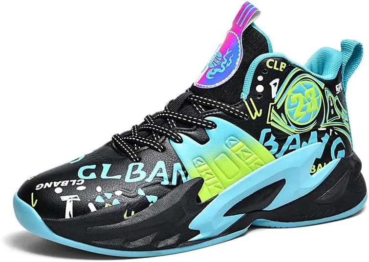 Boy's Basketball Shoes Lightweight Fashion Sneakers