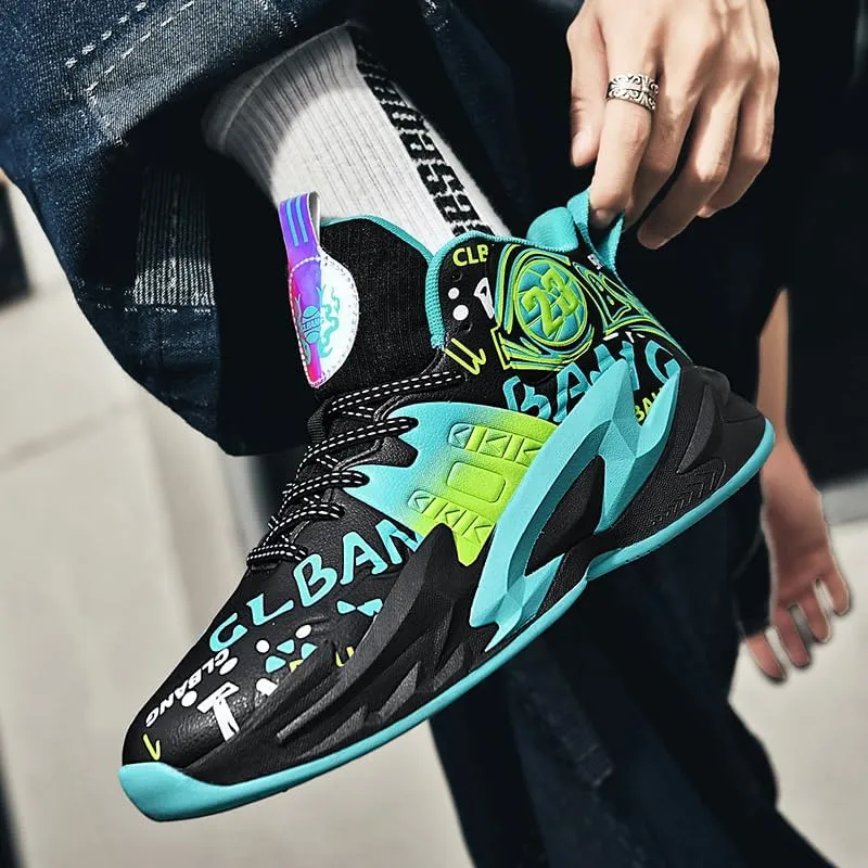 Boy's Basketball Shoes Lightweight Fashion Sneakers