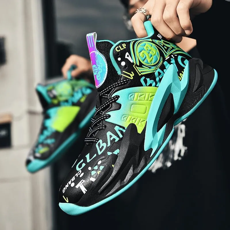 Boy's Basketball Shoes Lightweight Fashion Sneakers