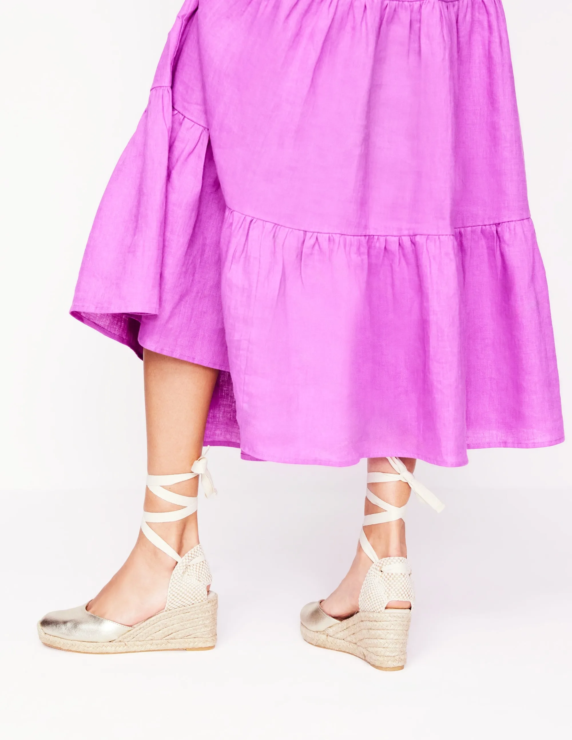 Cassie Espadrilles mit Keilabsatz-Aquamarine Bunny