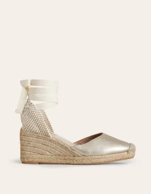 Cassie Espadrilles mit Keilabsatz-Aquamarine Bunny