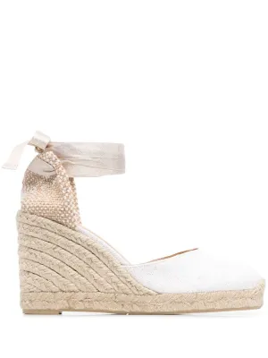 Castaner Women's White Carina Espadrilles