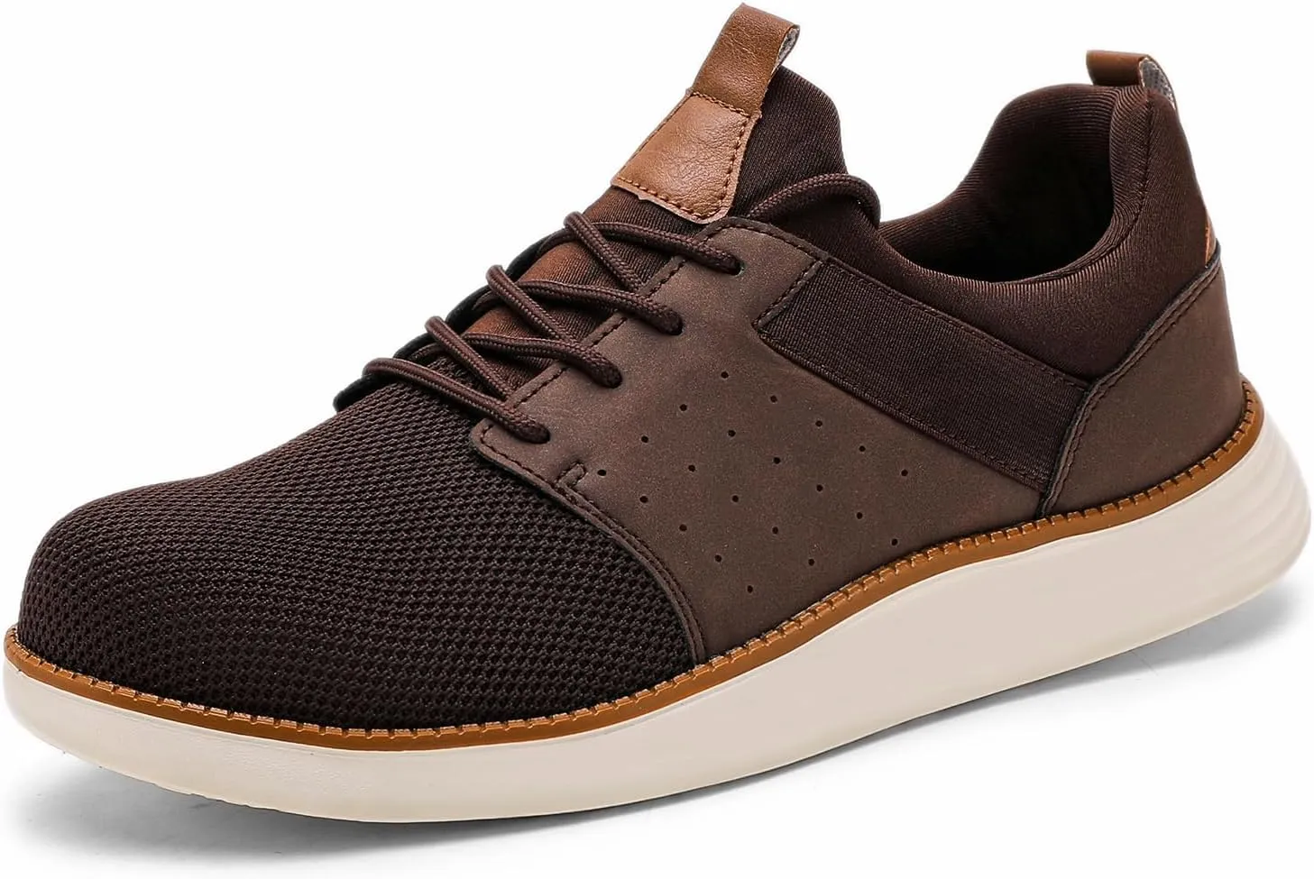 CLOAKA Men's Shoes Steel Toe Shoes for Men Mesh Slip On Work Casual Safety Walking Puncture Proof Sneakers
