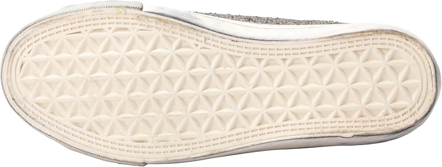 Corkys Footwear Hey Girl Womens Big Dipper Fashion Sneakers - Featuring a Star Patch on The Side with Stud Embellishments, Comfortable Insoles, and A Lace-up Design