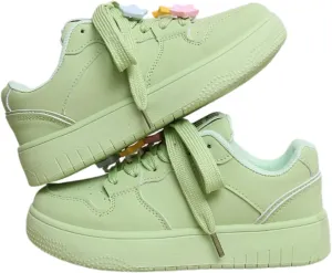 Cute Star Sneakers for Women Walking Shoes Comfortable Fruit-Inspired Colors All-Season Stylish and Versatile