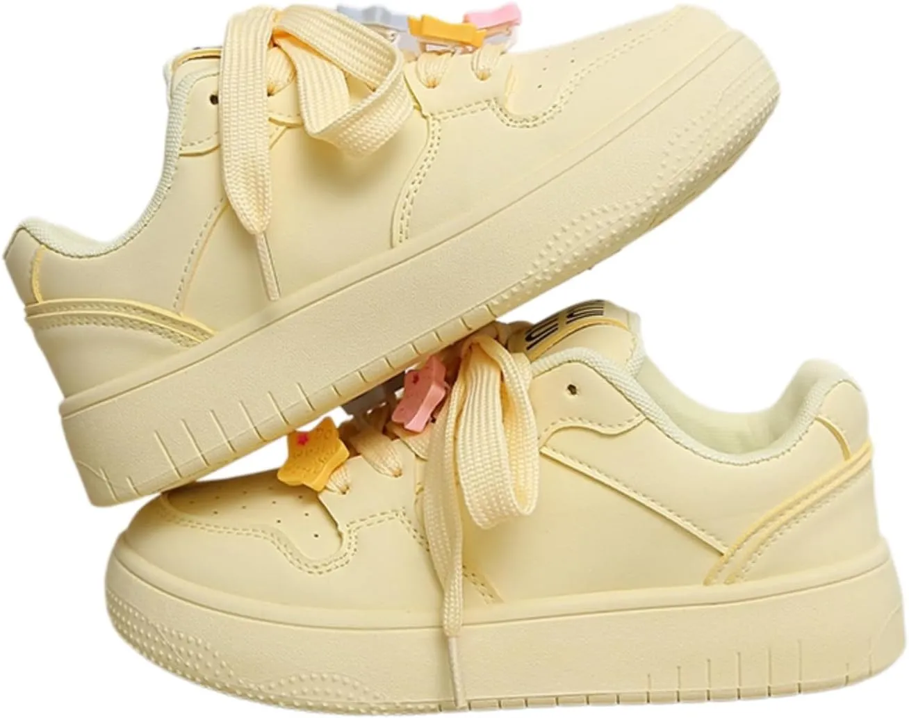 Cute Star Sneakers for Women Walking Shoes Comfortable Fruit-Inspired Colors All-Season Stylish and Versatile
