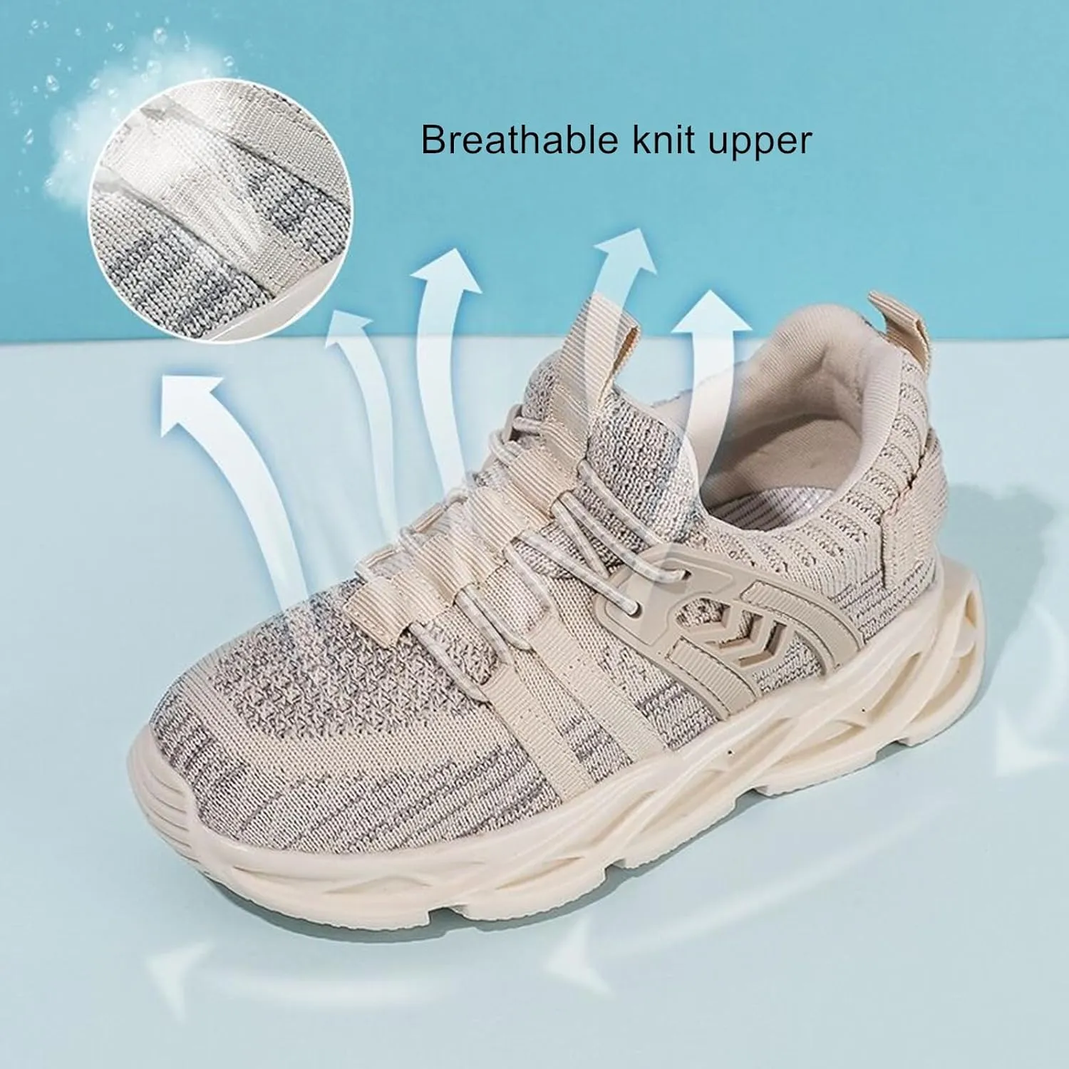 DADAWEN Boys Girls Sneakers Kids Lightweight Breathable Tennis Athletic Running Shoes for Toddler/Little Kid/Big Kid