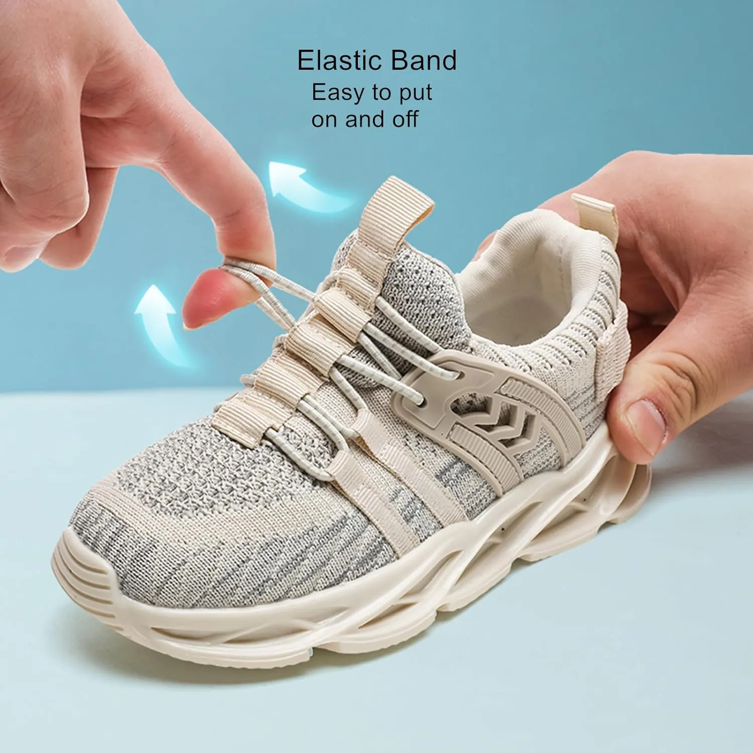 DADAWEN Boys Girls Sneakers Kids Lightweight Breathable Tennis Athletic Running Shoes for Toddler/Little Kid/Big Kid