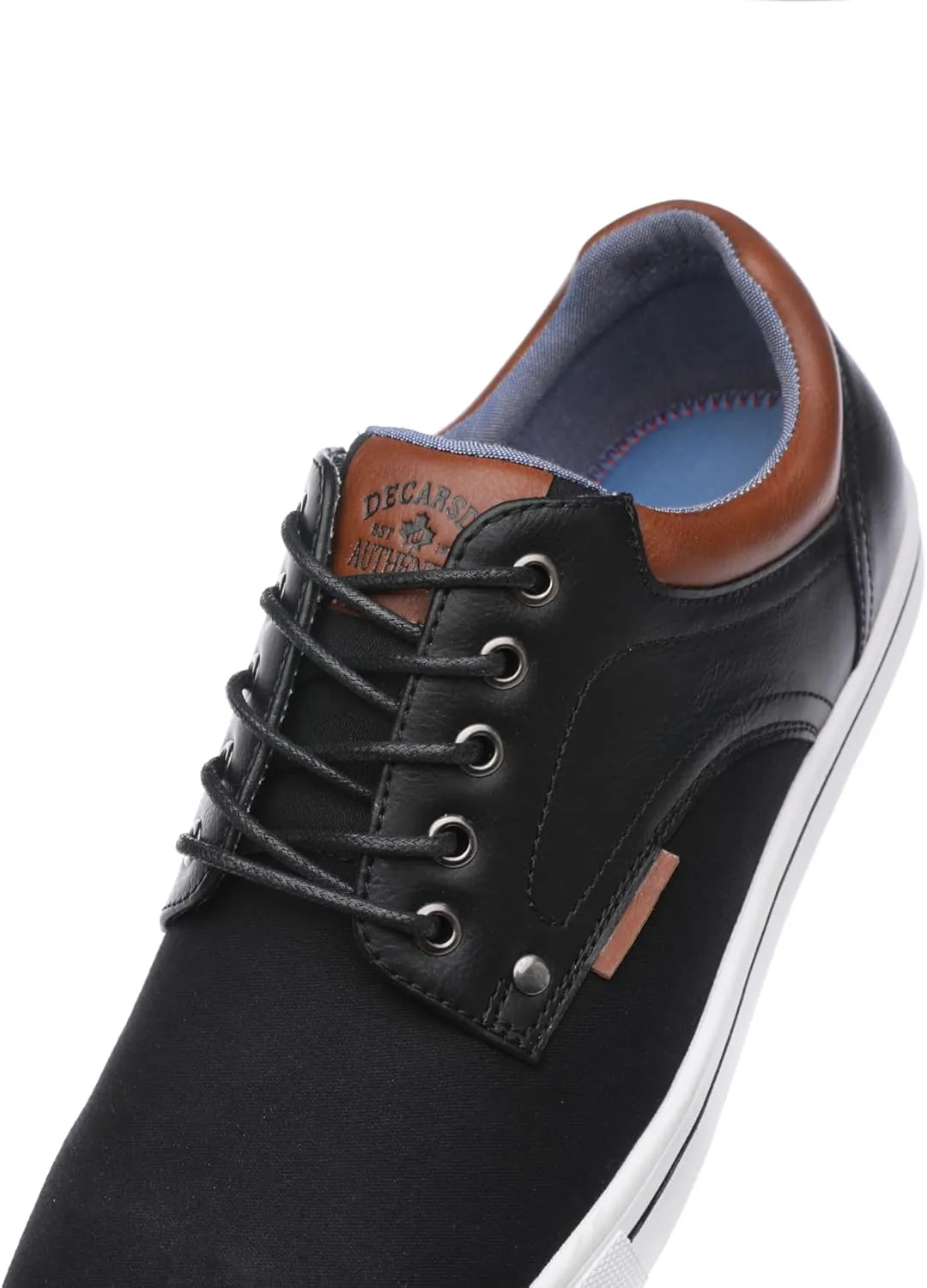 DECARSDZ Men's Fashion Dress Sneakers Comfortable Casual Skate Shoe Walking Oxford Shoes