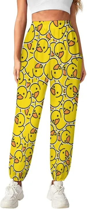 Duck Rubber Yoga Bloomers Women Hippie Harem Pants Lantern Pants Elastic Gym Home Wear Casual Loose Sweatpants
