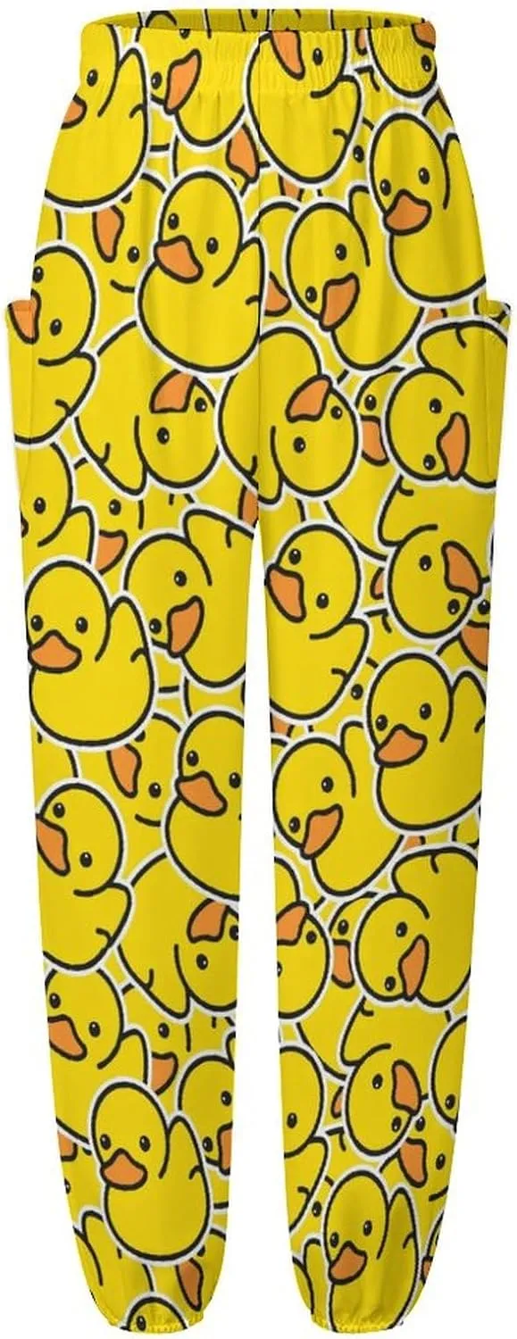 Duck Rubber Yoga Bloomers Women Hippie Harem Pants Lantern Pants Elastic Gym Home Wear Casual Loose Sweatpants