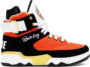 Ewing PATRICK ATHLETICS 33 HI x Basketball Hall of Fame Orange/Black/Gold – Premium Retro Sneakers with Iconic Hall of Fame Details