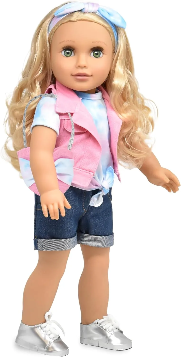 Gift Boutique 18 Inch Girl Doll, Fashion Doll with Fine Blond Hair for Styling Clothes Shoes and Accessories Princess for Girls and Kids