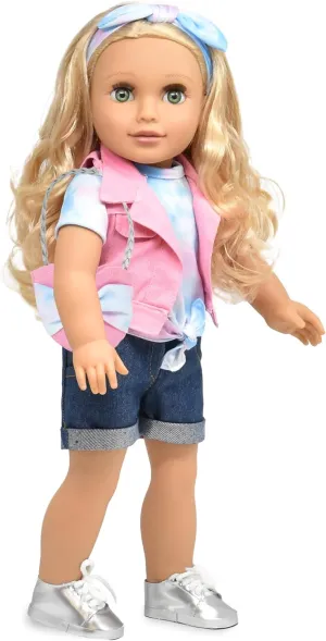 Gift Boutique 18 Inch Girl Doll, Fashion Doll with Fine Blond Hair for Styling Clothes Shoes and Accessories Princess for Girls and Kids
