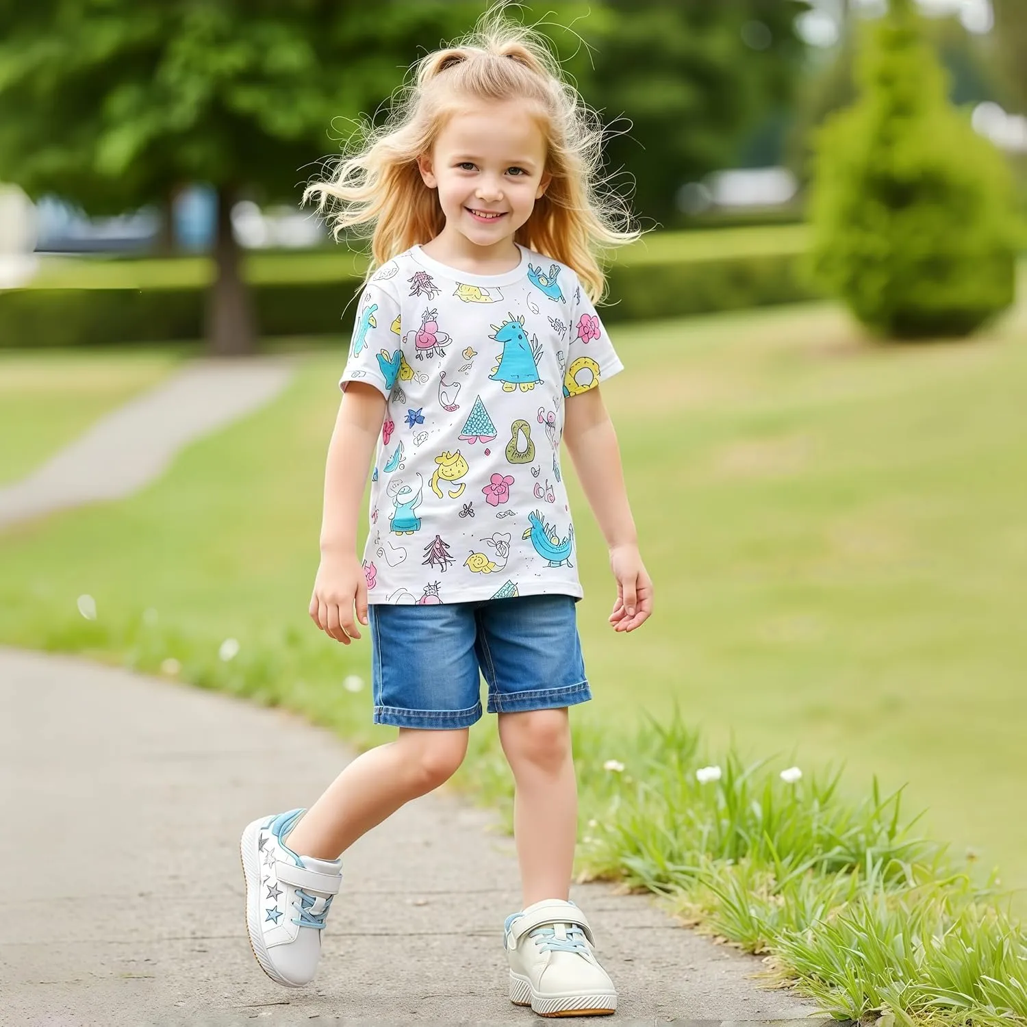 Girls Boys Sneakers Kids Running Tennis Shoes Glitter Sparkly Braided Bling Design,Athletic Shoes for Children Youth