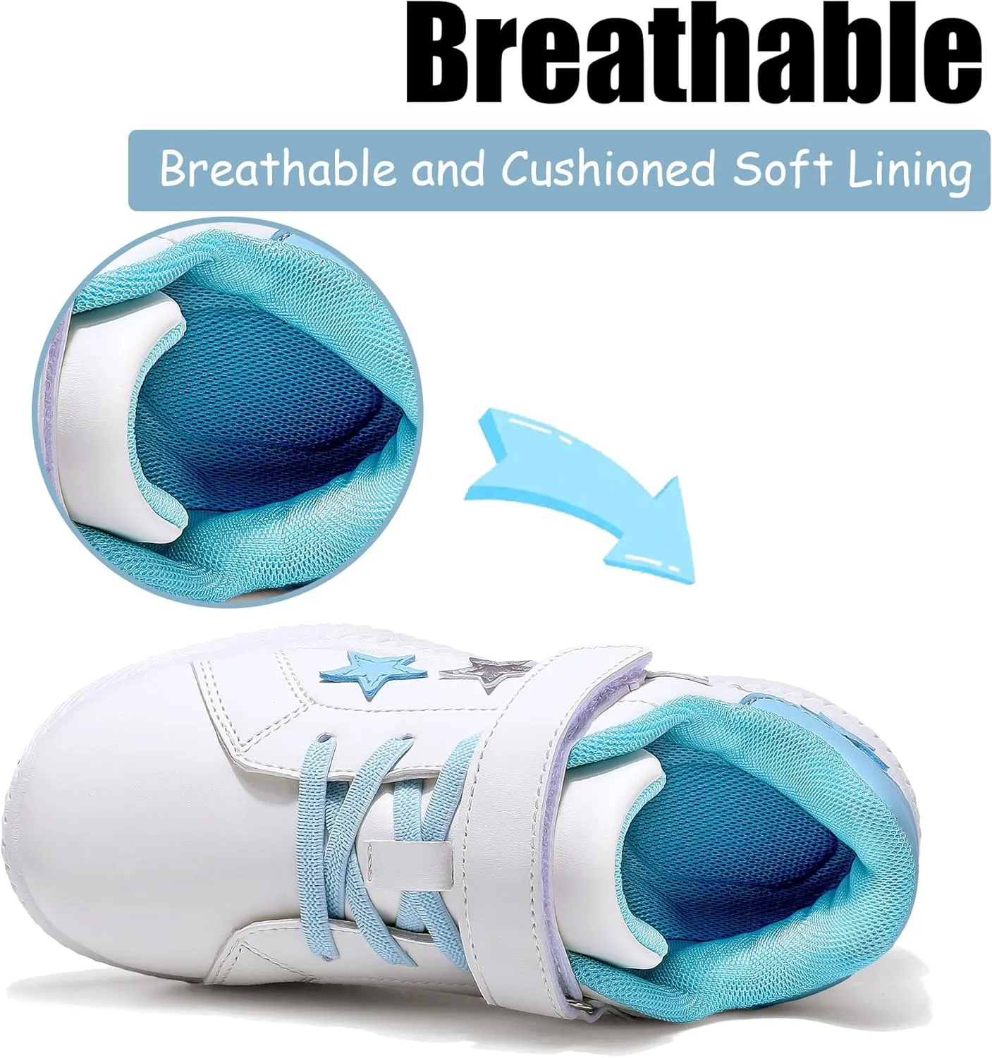 Girls Boys Sneakers Kids Running Tennis Shoes Glitter Sparkly Braided Bling Design,Athletic Shoes for Children Youth