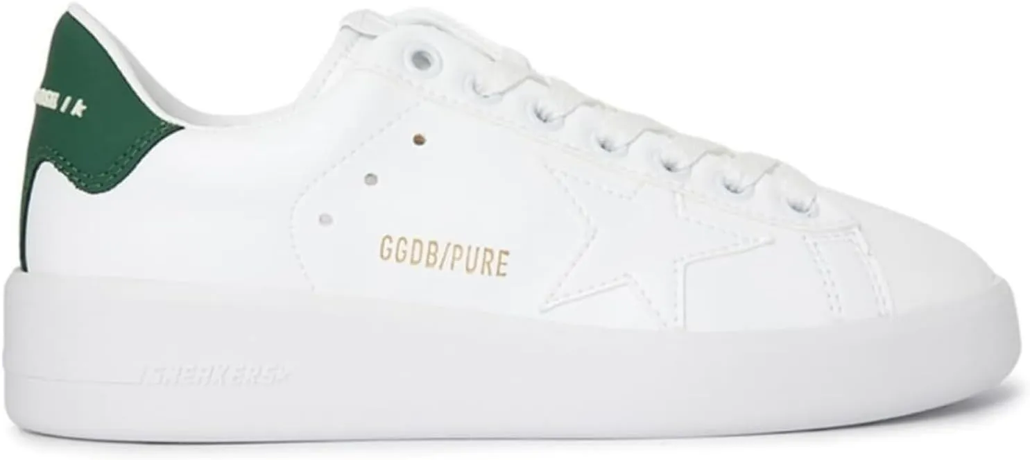 Golden Goose Women's Fashion Sneakers - Italian Leather, Bio-Based Upper Womens Sneakers - White Sneakers