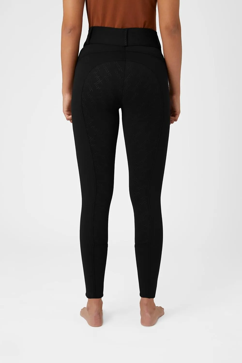 HORZE Mia Warm Winter Thermo High-Waisted Horse Riding Breeches with Silicone Full Seat