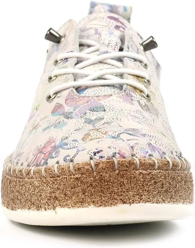 Iva Women's White Leather Trainers