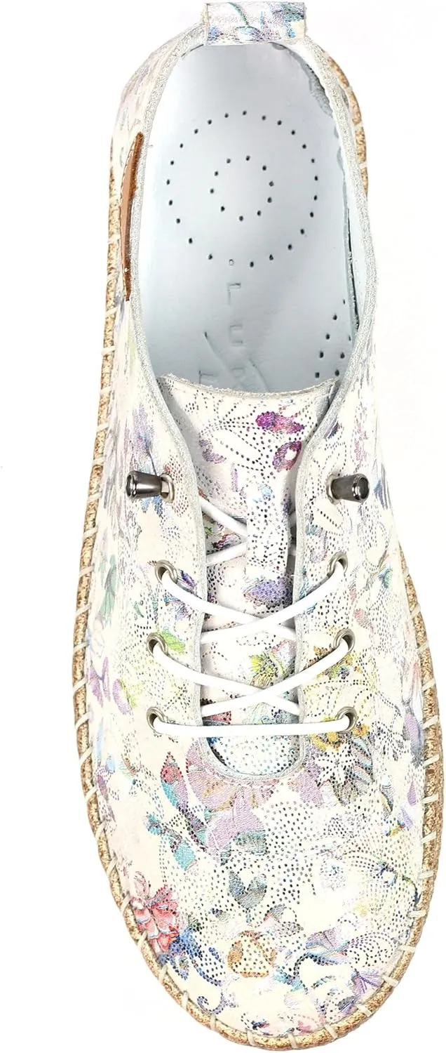 Iva Women's White Leather Trainers
