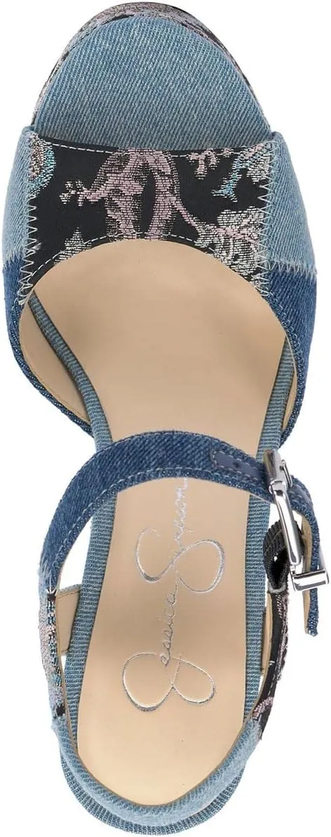 Jessica Simpson Women's TONIA Platform Wedge Sandal