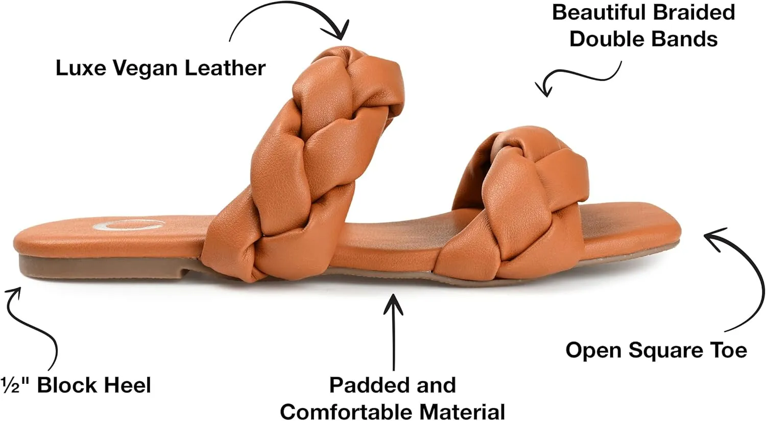 Journee Collection Women's Arietta Slide Sandal