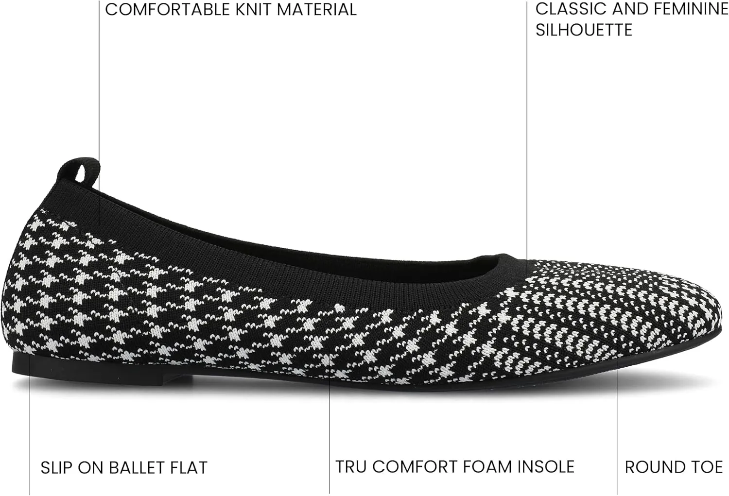 Journee Collection Women's Maryann Ballet Flat