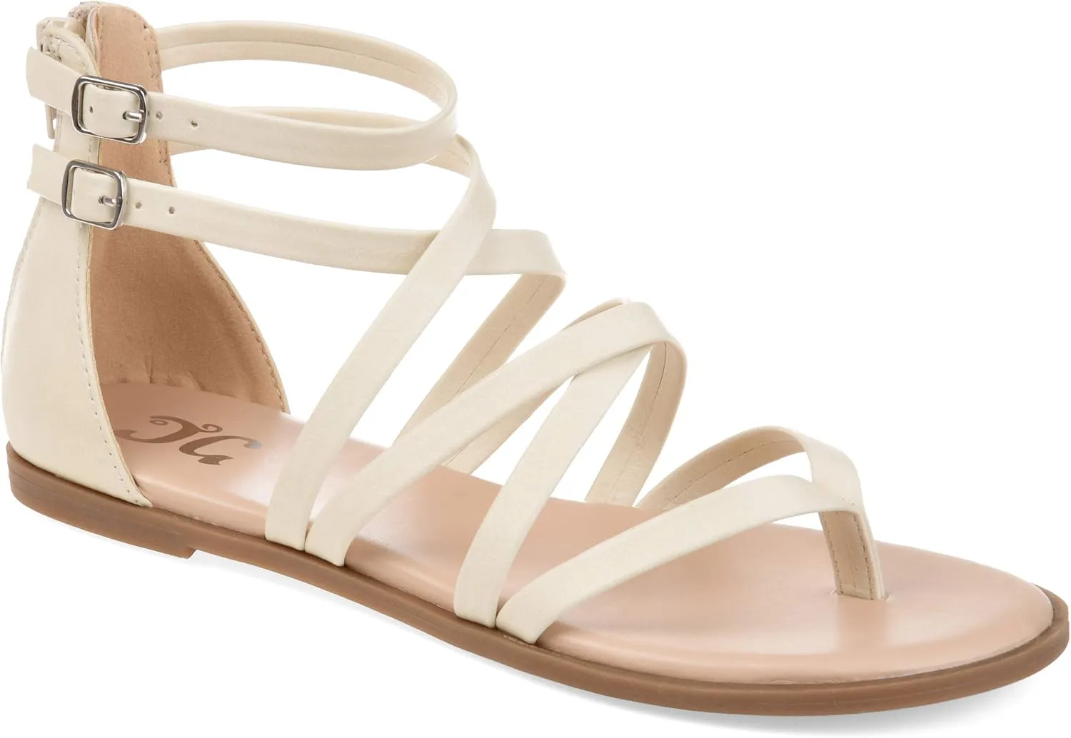Journee Women's Comfort Foam Zailie Flat Sandals