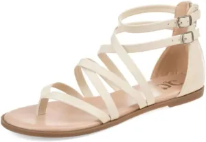 Journee Women's Comfort Foam Zailie Flat Sandals