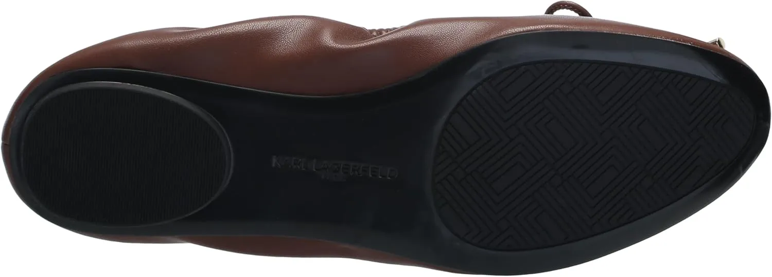 KARL LAGERFELD womens Velma Ballet Flat