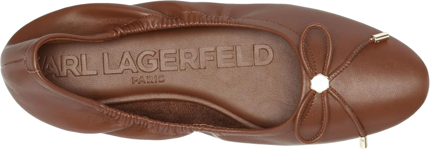 KARL LAGERFELD womens Velma Ballet Flat