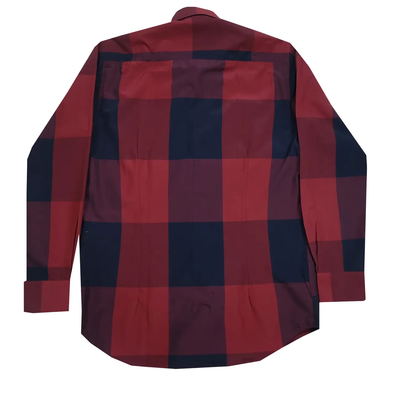 KG Burgundy  Slim Fit Check Shirt