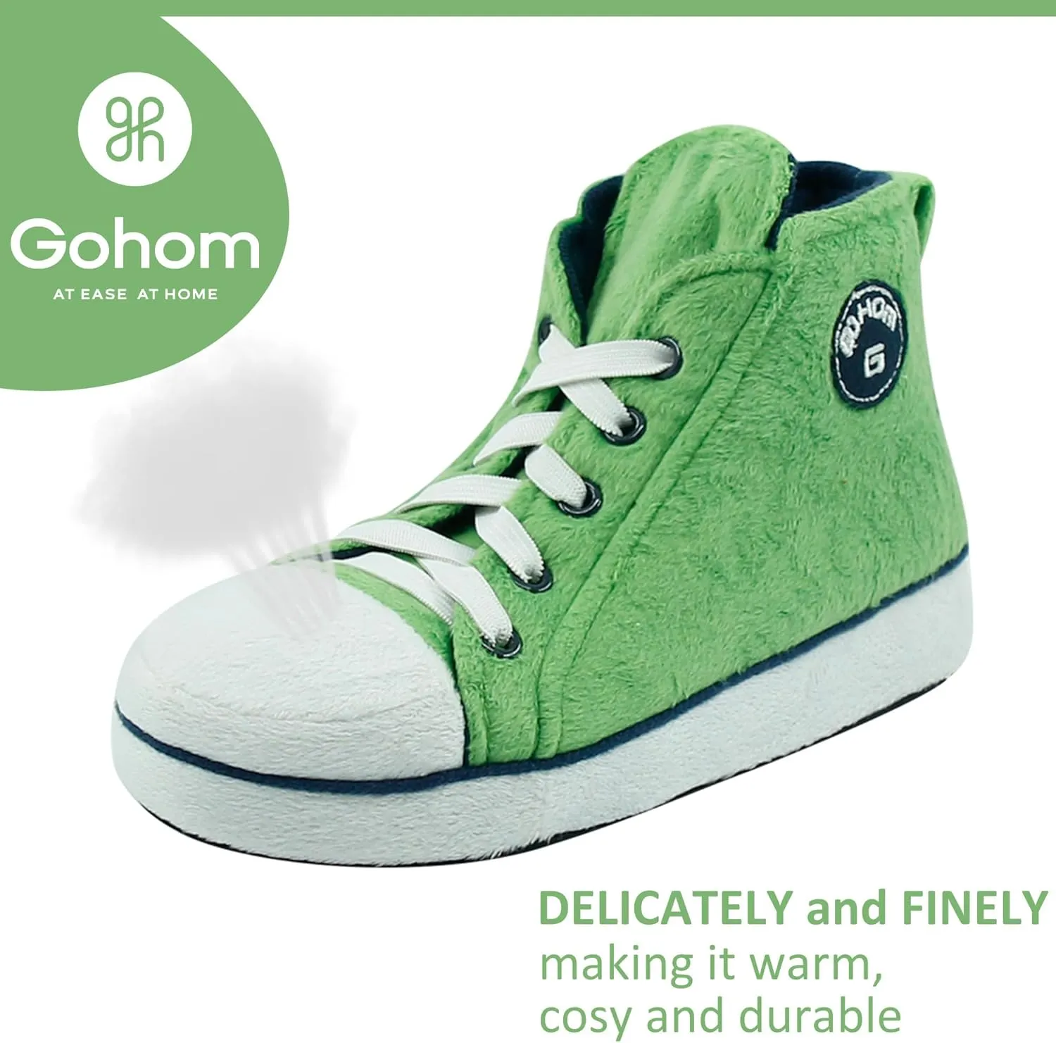 Kids Sneaker Slippers - Soft and Stylish Comfort Cozy House Shoes for Girls and Boys